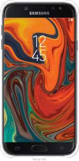 Силикон с усиленными углами чехол Абстрактный фон для Samsung Galaxy J7 J730 (2017) - 4547sp-786 изображение 