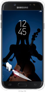 Силикон с усиленными углами чехол Wednesday для Samsung Galaxy J7 J730 (2017) - 5515sp-786 изображение 