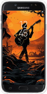 Силикон с усиленными углами чехол Чехол для телефона для Samsung Galaxy J7 J730 (2017) - 5958sp-786 изображение 