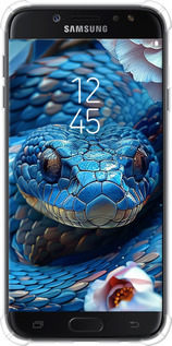Силикон с усиленными углами чехол Blue Snake для Samsung Galaxy J7 J730 (2017) - 6079sp-786 изображение 