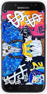 Силикон с усиленными углами чехол Скрудж 2 для Samsung Galaxy J7 J730 (2017) - 6285sp-786 изображение 