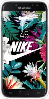 Силіконовий протиударний с посиленими кутами чехол Nike для Samsung Galaxy J7 J730 (2017) - 6378sp-786 изображение 