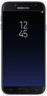 Силикон с усиленными углами чехол Градиент в тёмно - синем стиле для Samsung Galaxy J7 J730 (2017) - 6542sp-786 изображение 
