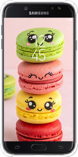 Силіконовий протиударний с посиленими кутами чехол Печиво для Samsung Galaxy J7 J730 (2017) - 6693sp-786 изображение 