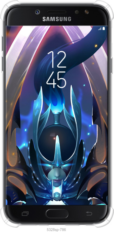Силіконовий протиударний с посиленими кутами чехол № 5328 для Samsung Galaxy J7 J730 (2017) - 5328sp-786 изображение 