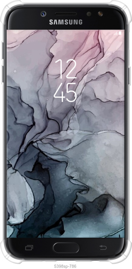 Силикон с усиленными углами чехол № 5398 для Samsung Galaxy J7 J730 (2017) - 5398sp-786 изображение 