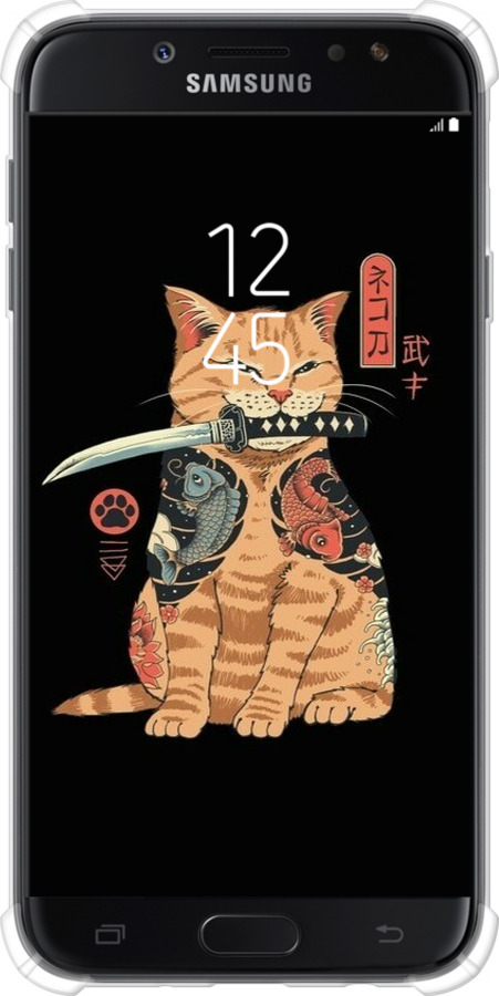 Силикон с усиленными углами чехол Catana для Samsung Galaxy J7 J730 (2017) - 6262sp-786 изображение 