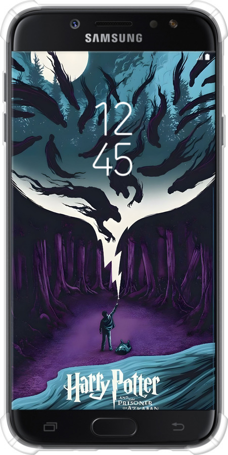 Силикон с усиленными углами чехол Гарри Поттер 2 для Samsung Galaxy J7 J730 (2017) - 6337sp-786 изображение 