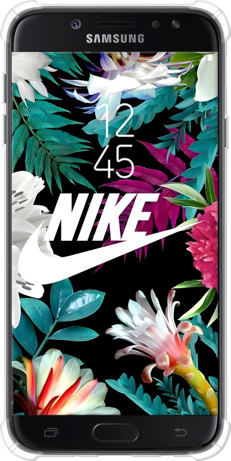 Силіконовий протиударний с посиленими кутами чехол Nike для Samsung Galaxy J7 J730 (2017) - 6378sp-786 изображение 