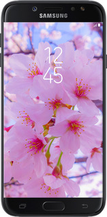 2D пластиковый чехол Сакура для Samsung Galaxy J7 J730 (2017) - 6029t-786 изображение 