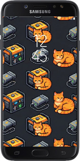 Силиконовый чехол Autonomous Zone для Samsung Galaxy J7 J730 (2017) - 6771u-786 изображение 