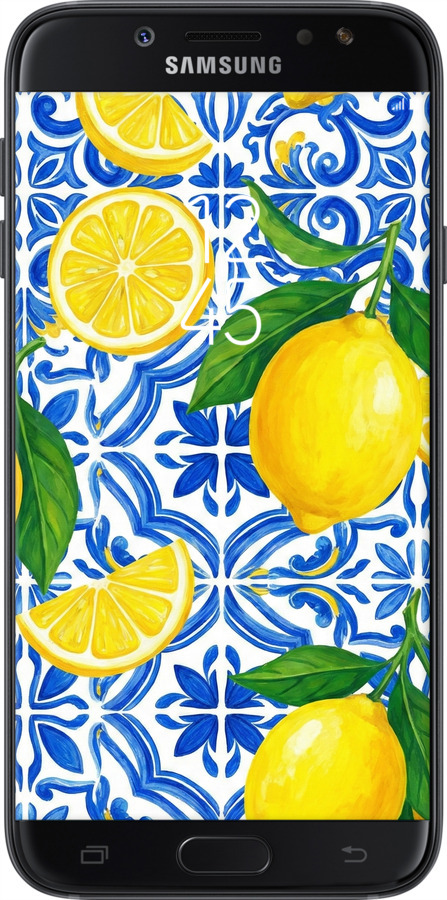 2D пластиковый чехол Grocery Girl Italian Summer для Samsung Galaxy J7 J730 (2017) - 6766t-786 изображение 