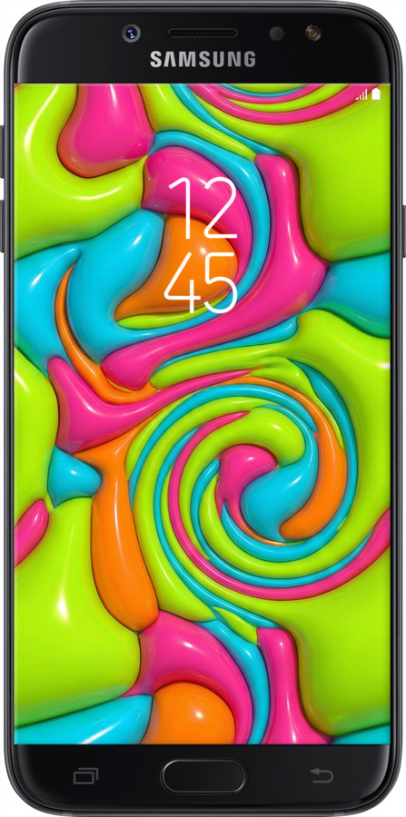 Силиконовый чехол Y2K Jelly Dream для Samsung Galaxy J7 J730 (2017) - 6780u-786 изображение 