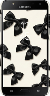 3D пластиковый матовый чехол Dark Coquette для Samsung Galaxy J7 Neo J701F - 6765m-1402 изображение 