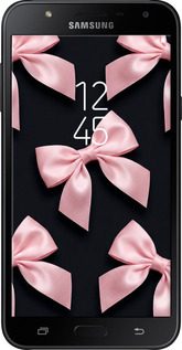 2D пластиковый чехол Coquette Ribbons Dark Coquette для Samsung Galaxy J7 Neo J701F - 6767t-1402 изображение 