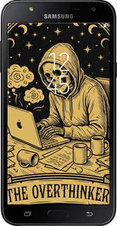 Силиконовый чехол The Overthinker для Samsung Galaxy J7 Neo J701F - 6774u-1402 изображение 
