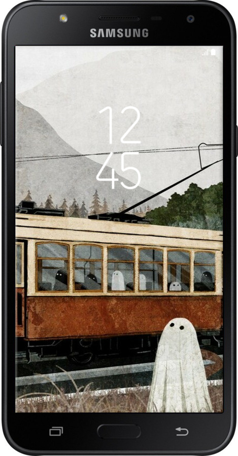 2D пластиковый чехол Призрак 2 для Samsung Galaxy J7 Neo J701F - 6247t-1402 изображение 