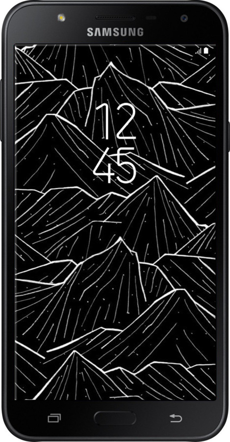 Силиконовый чехол С изображением Темных гор для Samsung Galaxy J7 Neo J701F - 6489u-1402 изображение 