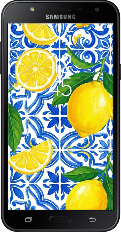 2D пластиковый чехол Grocery Girl Italian Summer для Samsung Galaxy J7 Neo J701F - 6766t-1402 изображение 