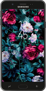 Силіконовий чехол Сад та троянди для Samsung Galaxy J7 Prime - 6483u-610 изображение 