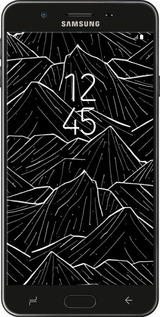 Силиконовый чехол С изображением Темных гор для Samsung Galaxy J7 Prime - 6489u-610 изображение 