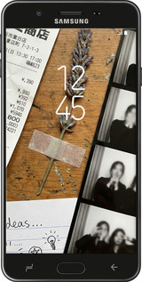 Силіконовий чехол Aesthetic Scrapbook Collage для Samsung Galaxy J7 Prime - 6773u-610 изображение 