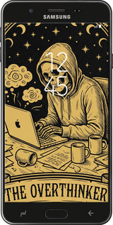 Силиконовый чехол The Overthinker для Samsung Galaxy J7 Prime - 6774u-610 изображение 