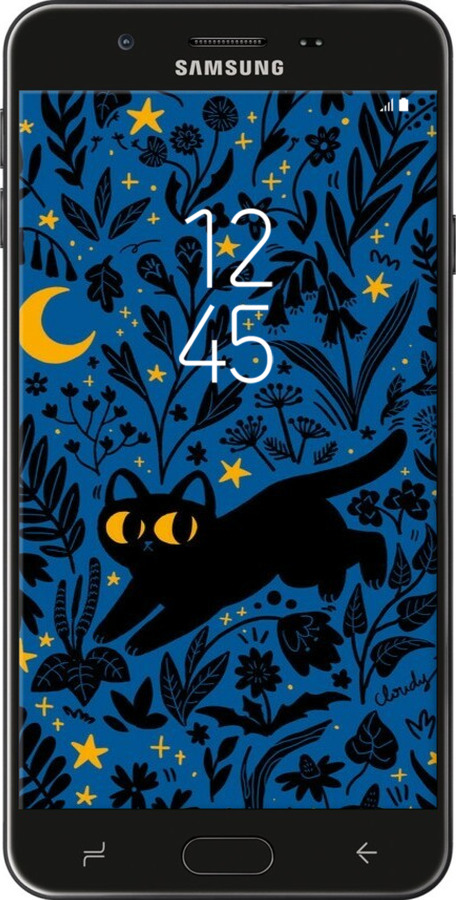 Силіконовий чехол Літня ніч для Samsung Galaxy J7 Prime - 6472u-610 изображение 