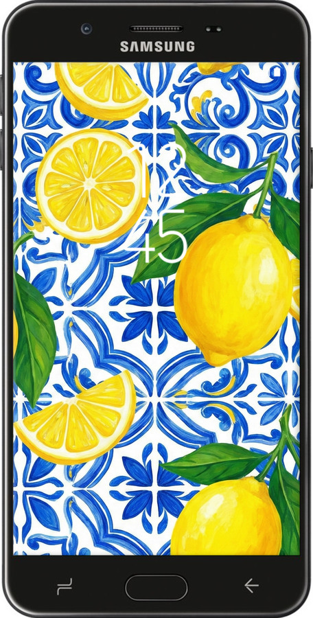 Силіконовий чехол Grocery Girl Italian Summer для Samsung Galaxy J7 Prime - 6766u-610 изображение 