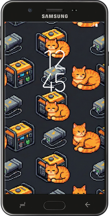 Силиконовый чехол Autonomous Zone для Samsung Galaxy J7 Prime - 6771u-610 изображение 