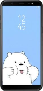 TPU чехол Милый мишка для Samsung Galaxy J8 2018 - 6357b-1511 изображение 
