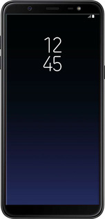 TPU чехол Градієнт у темно-синьому стилі для Samsung Galaxy J8 2018 - 6542b-1511 изображение 