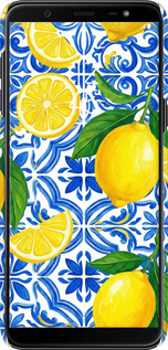 3D пластиковый матовый чехол Grocery Girl Italian Summer для Samsung Galaxy J8 2018 - 6766m-1511 изображение 