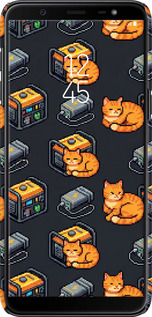 3D пластиковый матовый чехол Autonomous Zone для Samsung Galaxy J8 2018 - 6771m-1511 изображение 