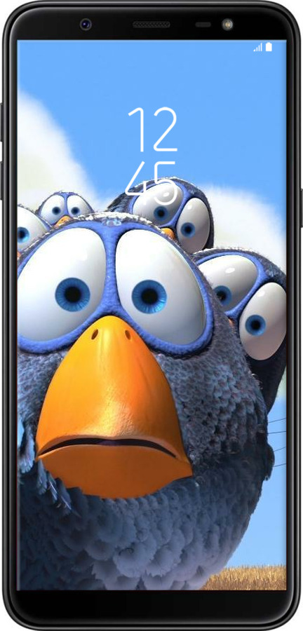 Силіконовий чехол Angry Birds для Samsung Galaxy J8 2018 - 6008u-1511 изображение 