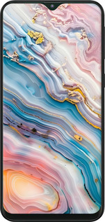 TPU чехол Мрамор красивый для Samsung Galaxy M10 - 6376b-1661 изображение 