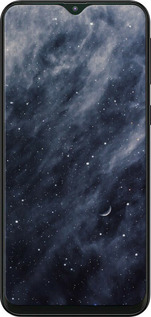 TPU чехол Сині хмари, Синій місяць для Samsung Galaxy M10 - 6398b-1661 изображение 
