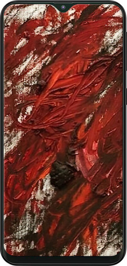 TPU чехол Абстрактная композиция в красных тонах для Samsung Galaxy M10 - 6541b-1661 изображение 
