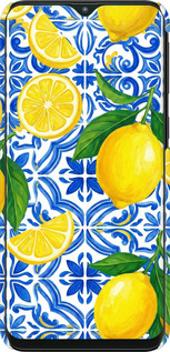 3D пластиковий матовий чехол Grocery Girl Italian Summer для Samsung Galaxy M10 - 6766m-1661 изображение 