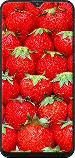 2D пластиковый чехол Клубника для Samsung Galaxy M10 - 6020t-1661 изображение 
