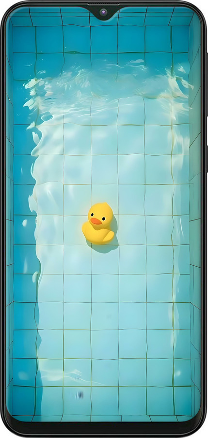 2D пластиковий чехол Каченя для Samsung Galaxy M10 - 6323t-1661 изображение 
