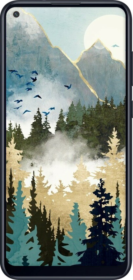 TPU чехол С изображением лесного пейзажа для Samsung Galaxy A11 A115F - 6548b-2012 изображение 
