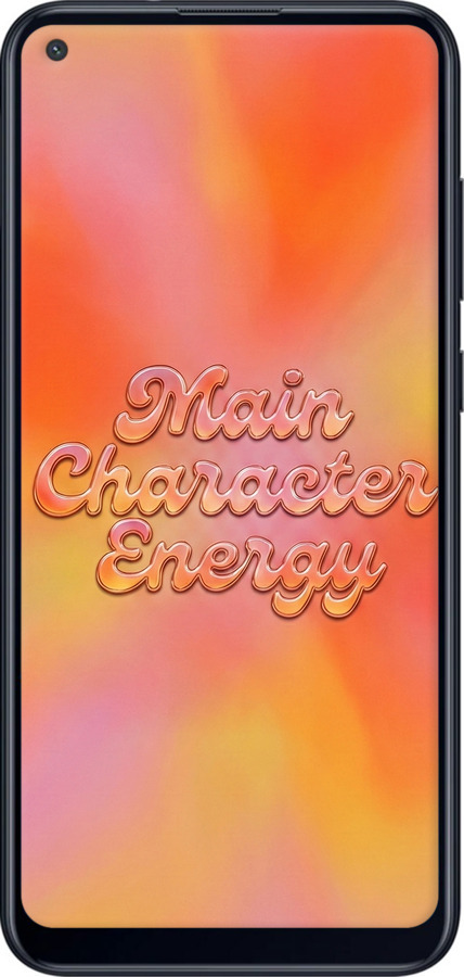 TPU чехол Aura Gradient Main Character Energy Aesthetic Y2K для Samsung Galaxy A11 A115F - 6783b-2012 изображение 