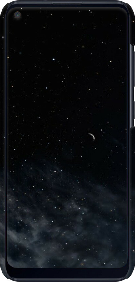 3D пластиковый матовый чехол Ночное небо для Samsung Galaxy A11 A115F - 6451m-2012 изображение 