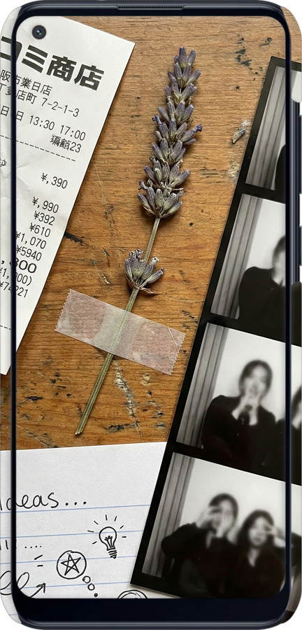 3D пластиковый матовый чехол Aesthetic Scrapbook Collage для Samsung Galaxy M11 M115F - 6773m-1905 изображение 