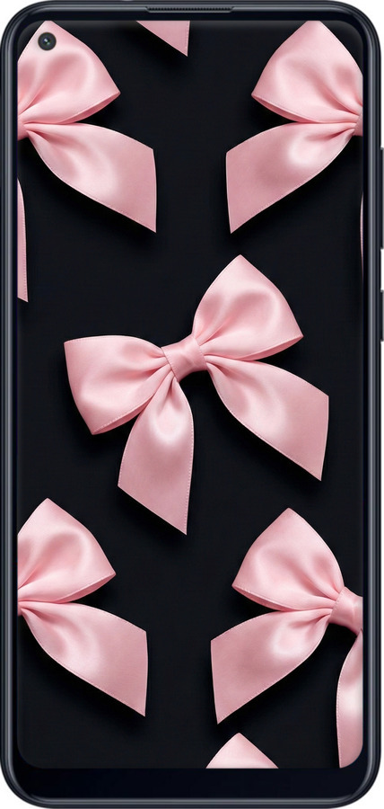 Силіконовий чехол Coquette Ribbons Dark Coquette для Samsung Galaxy M11 M115F - 6767u-1905 изображение 