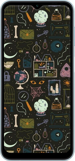 TPU чехол Колдовской принт для Samsung Galaxy M14 M146B - 6425b-3038 изображение 