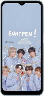 Силіконовий чехол Енхайпен для Samsung Galaxy M14 M146B - 6362u-3038 изображение 