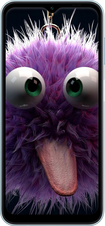 Силиконовый чехол Пушистик для Samsung Galaxy M14 M146B - 6017u-3038 изображение 