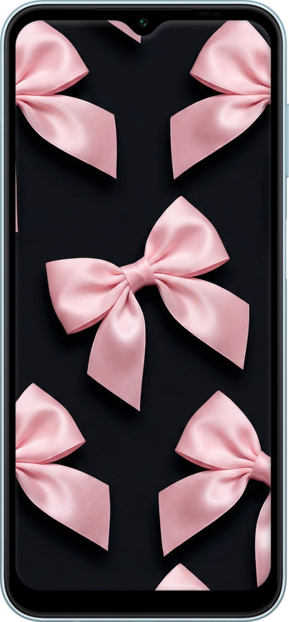 Силіконовий чехол Coquette Ribbons Dark Coquette для Samsung Galaxy M14 M146B - 6767u-3038 изображение 